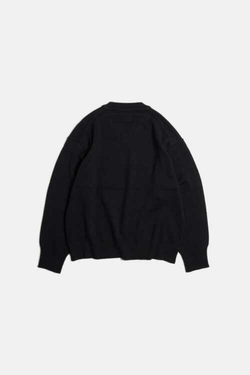 V-NECK KNIT BLACK