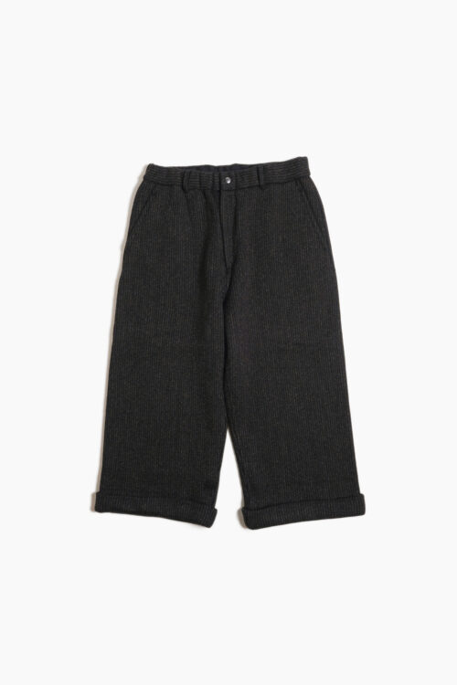 BC CROPPED TROUSERS - BEACH CLOTH - BLACK