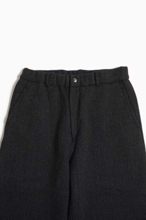 BC CROPPED TROUSERS - BEACH CLOTH - BLACK