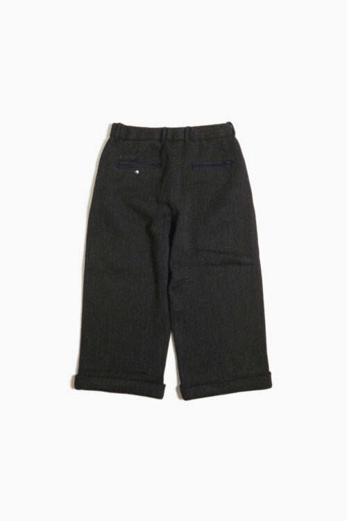 BC CROPPED TROUSERS - BEACH CLOTH - BLACK