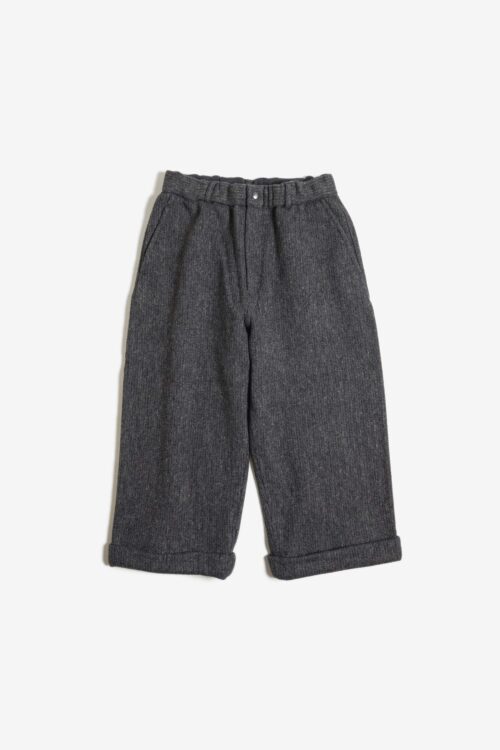 BC CROPPED TROUSERS - BEACH CLOTH - CHARCOAL GRAY
