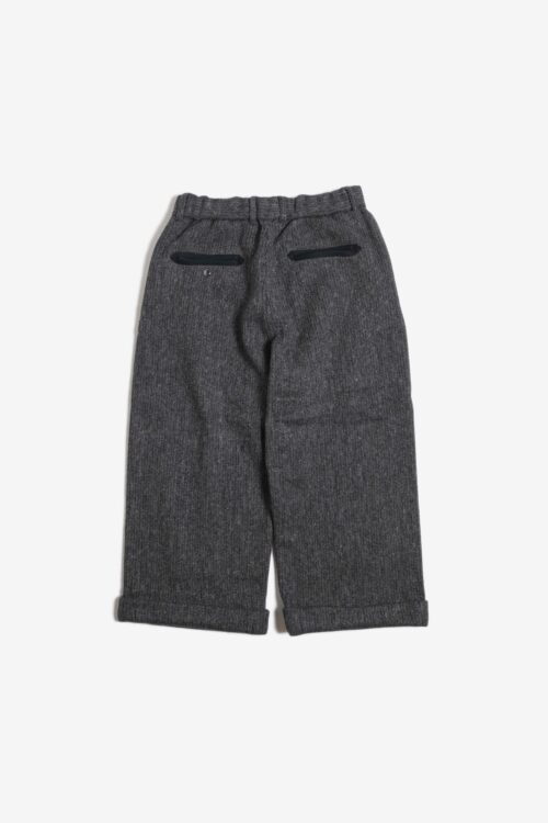 BC CROPPED TROUSERS - BEACH CLOTH - CHARCOAL GRAY