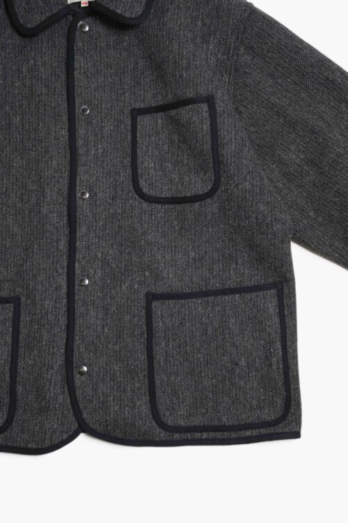 BC WORK JACKET - BEACH CLOTH - CHARCOAL GRAY