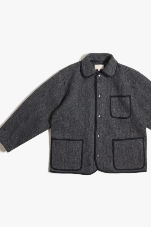 BC WORK JACKET - BEACH CLOTH - CHARCOAL GRAY