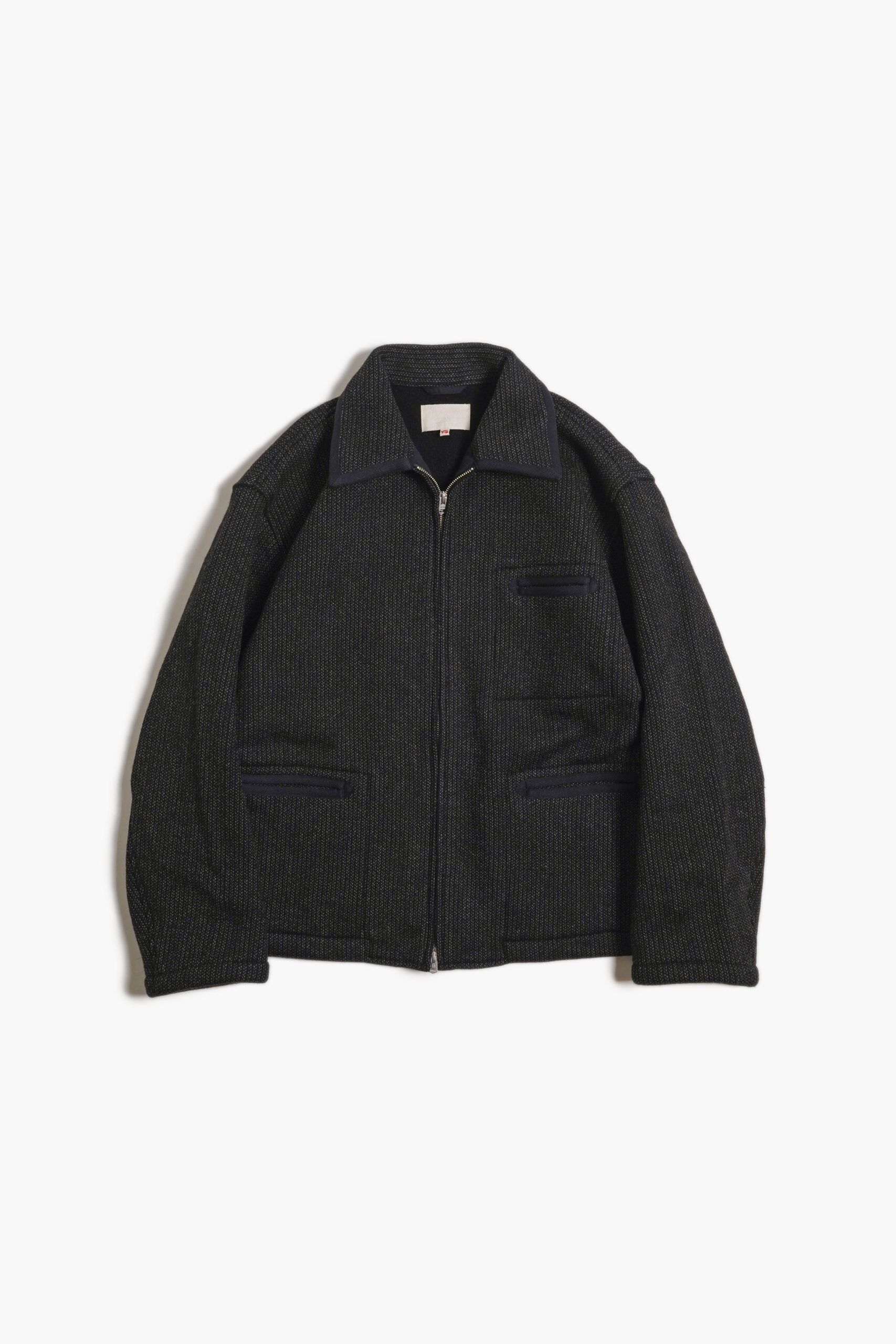 BC ZIP BLOUSON - BEACH CLOTH - BLACK