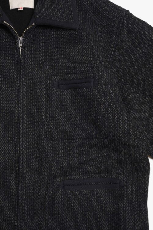 BC ZIP BLOUSON - BEACH CLOTH - BLACK