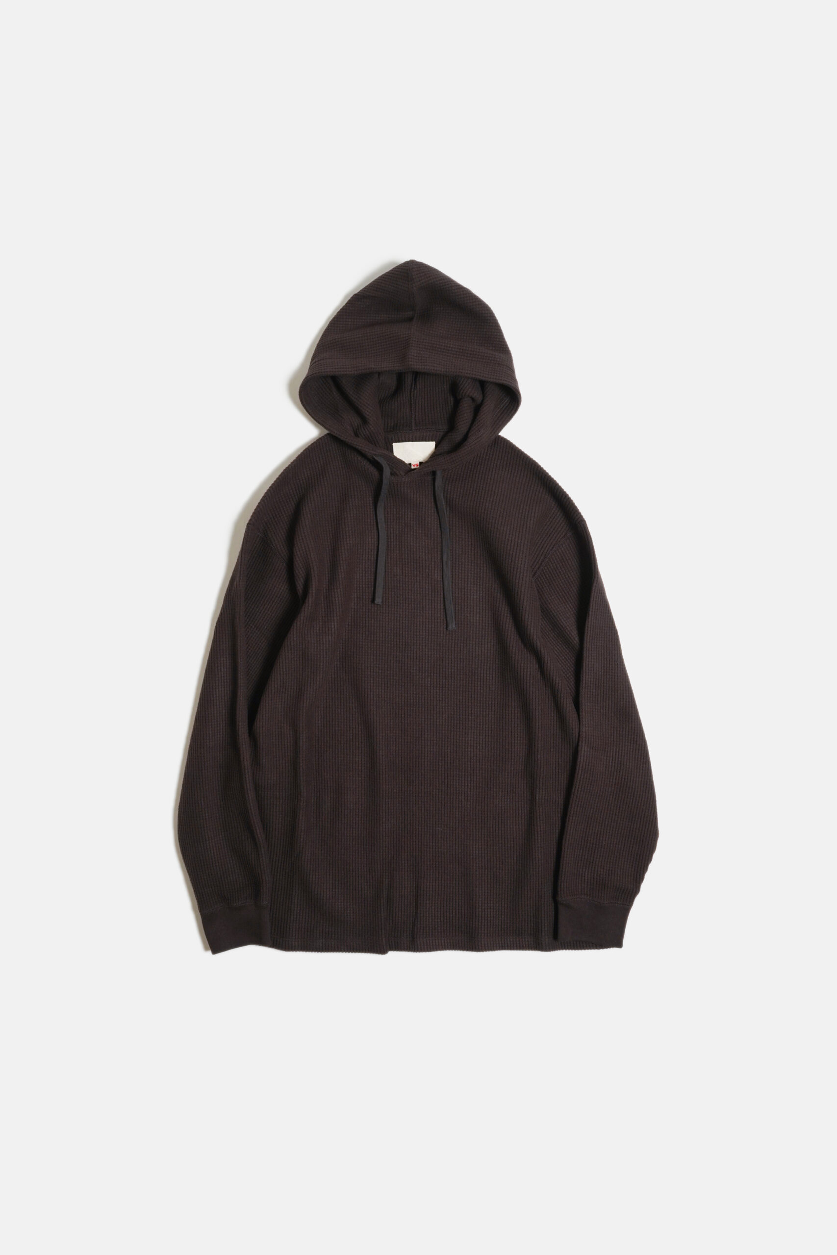 HOODIE - HEAVY WEIGHT THERMAL JERSEY - BROWN
