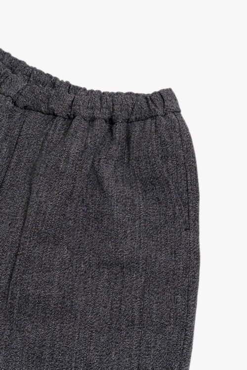 WIDE EASY PANTS - MAX HIGH COUNT HEMP - BLACK & BEIGE