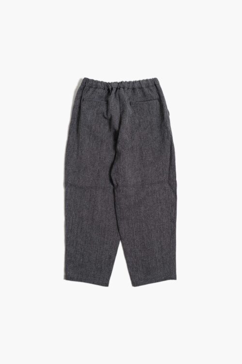 WIDE EASY PANTS - MAX HIGH COUNT HEMP - BLACK & BEIGE