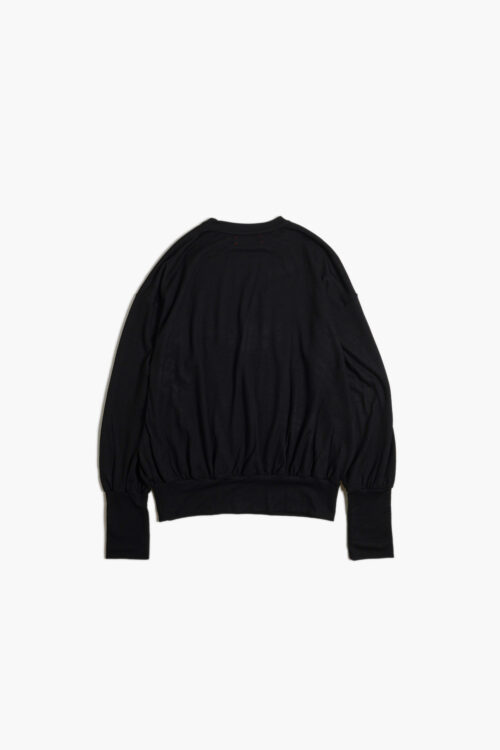 WOOL BO TOP BLACK