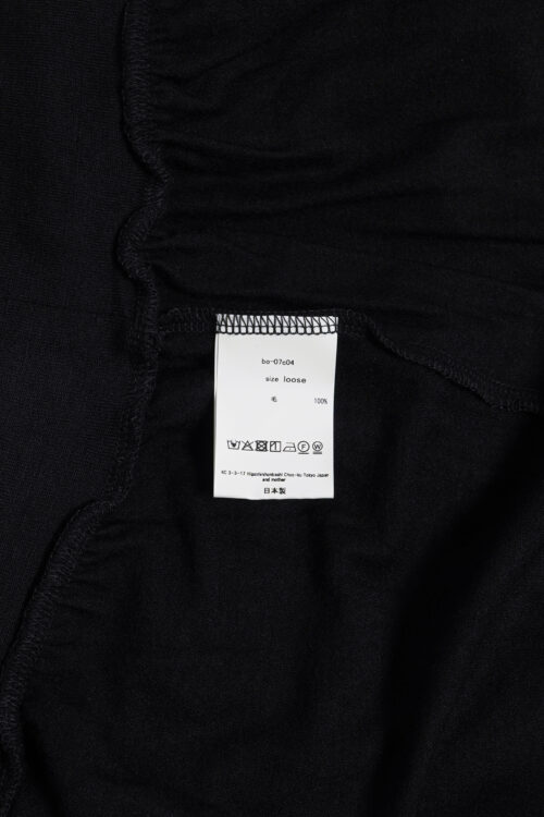WOOL BO TOP BLACK