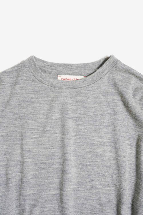 WOOL BO TOP GRAY