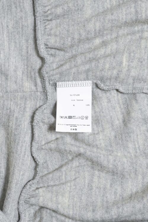 WOOL BO TOP GRAY