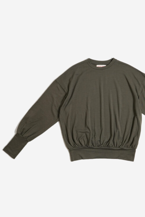 WOOL BO TOP KHAKI