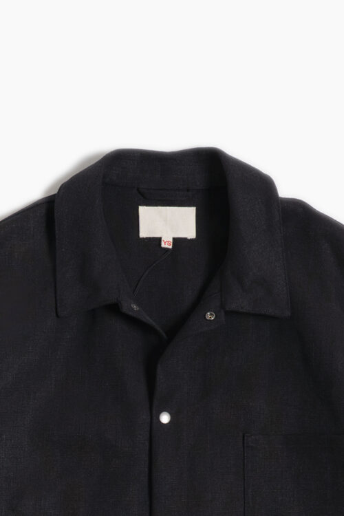 WORK SHIRT - MAX HIGH COUNT HEMP - BLACK