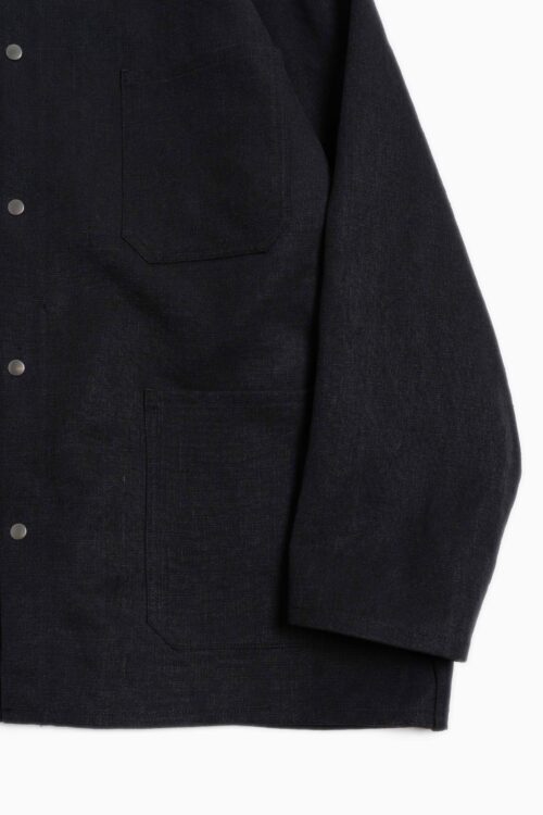 WORK SHIRT - MAX HIGH COUNT HEMP - BLACK
