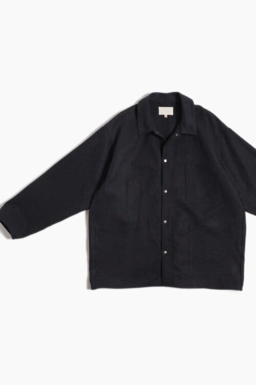 WORK SHIRT - MAX HIGH COUNT HEMP - BLACK