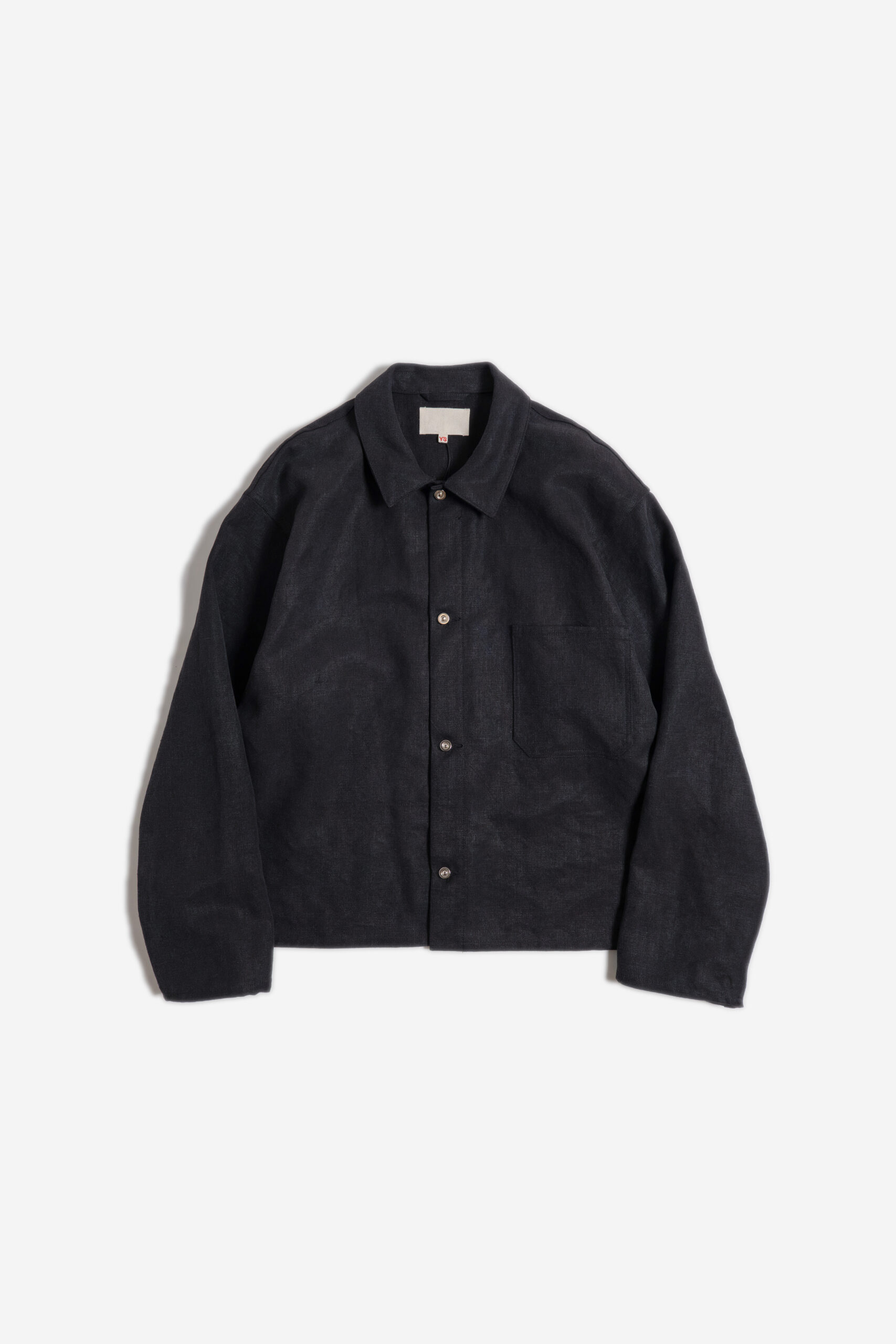 WORK SHIRT SHORT - MAX HIGH COUNT HEMP - BLACK