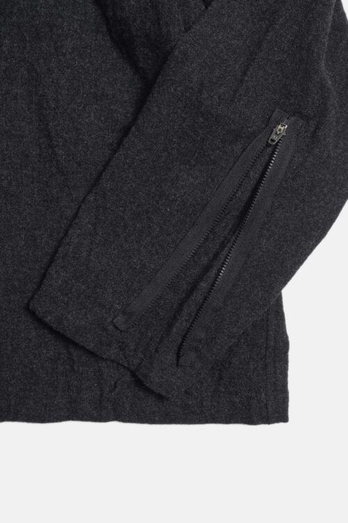 ZIPPER BL CHARCOAL