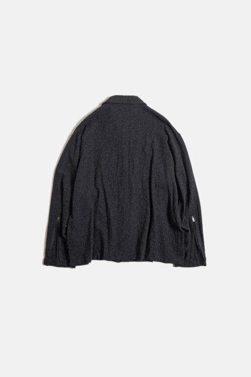 ZIPPER BL CHARCOAL