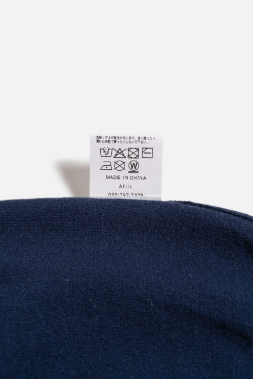 COTTON CASHMERE TURTLE LS B.GRAY