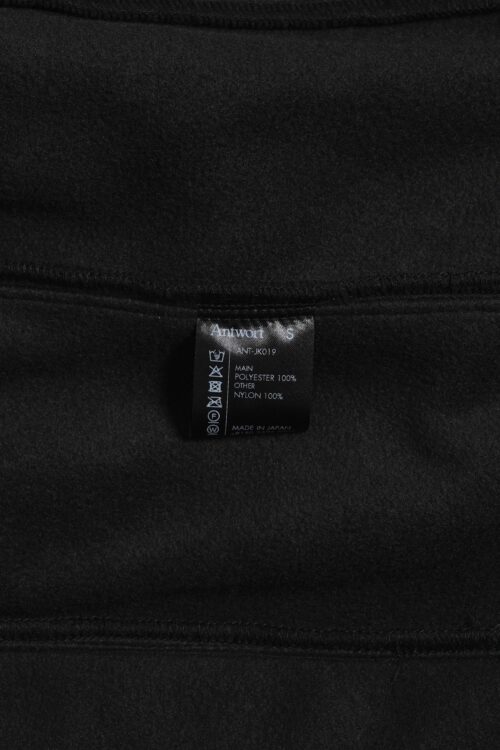 FLEECE VEST BLACK