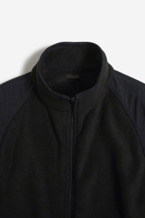 FLEECE VEST BLACK