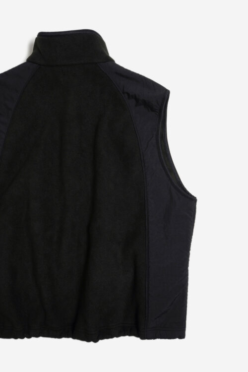 FLEECE VEST BLACK